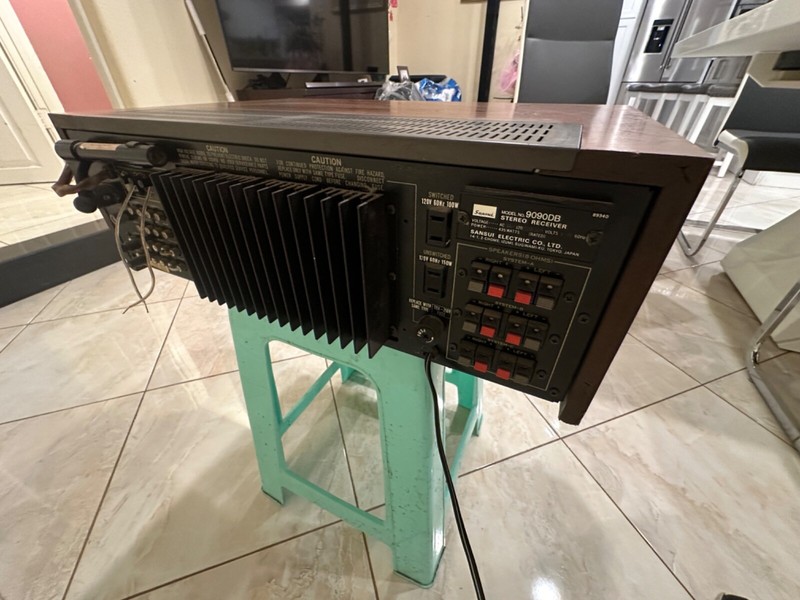 RESTORED SANSUI 9090DB VINTAGE STEREO RECEIVER 125 WPC gallery