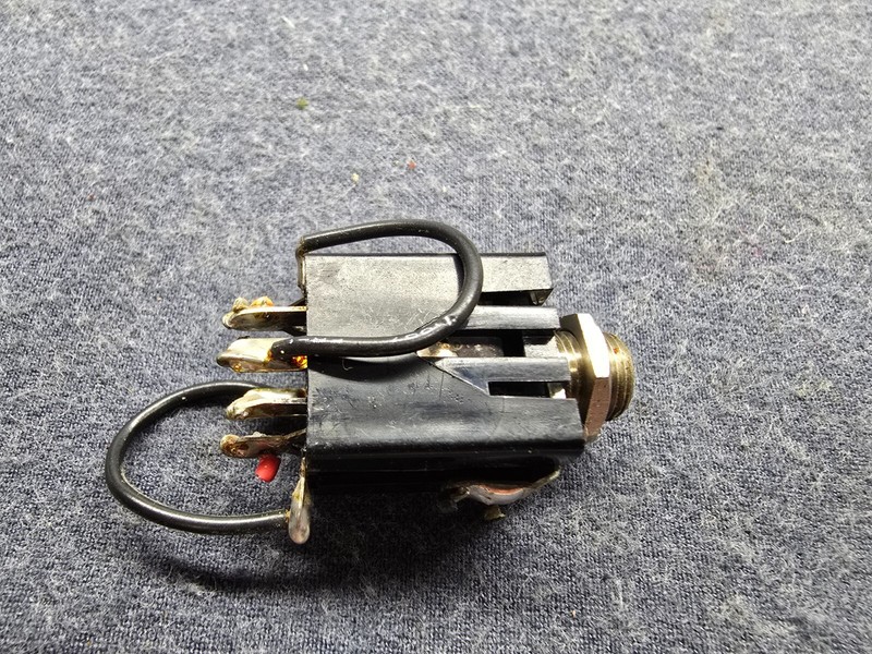 Sansui QR-4500 Receiver Part – Tape REC or Tape Playback 1/4″ Input Jack