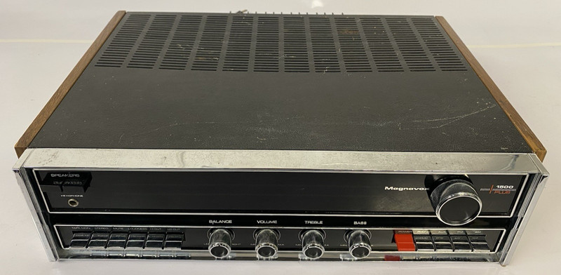 Vintage Magnavox 1500 Plus Stereo Receiver – Semi Serviced – SHOWN WORKING