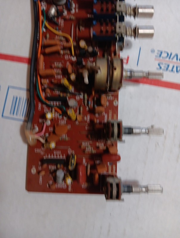 Onkyo TX-4500 mkll Power Tone Board Complete Ncaf-479 gallery