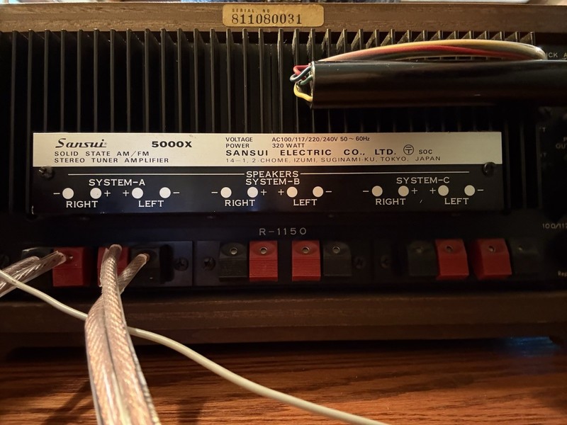 Sansui 5000X Stereo Receiver – Serviced November 2024 – Exceptional Condition gallery