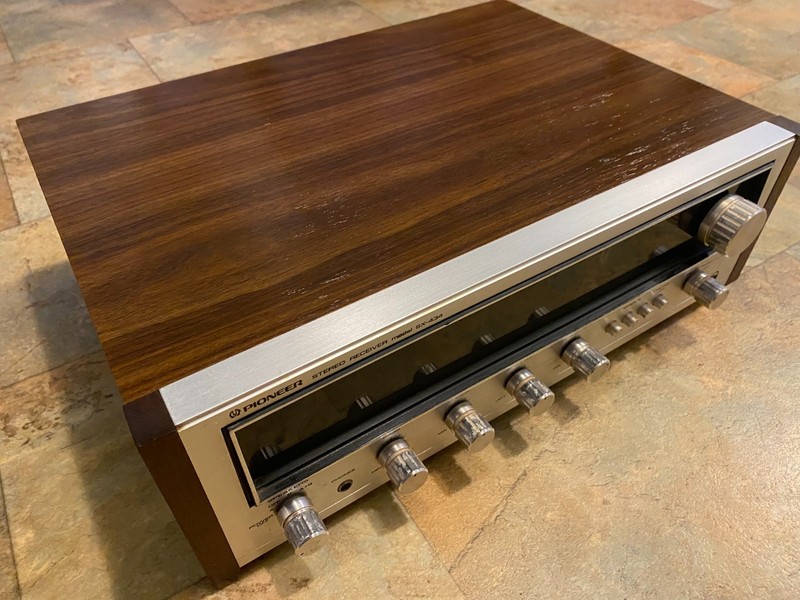 Pioneer SX-434 AM/FM Stereo Cleaned Tested - Working Well - Missing Stereo Light gallery