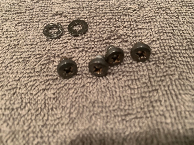 Marantz 4415 Quad Receiver Parting Out Cabinet Cover screws + 2 Washers gallery