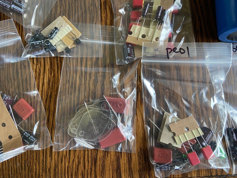 Marantz 2325 COMPLETE Rebuild Kit Recap Set with Transistors Relay Main Caps gallery