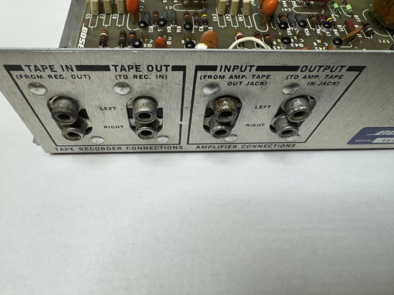 Bose 901 Active Equalizer RCA Jack Panel new. 8 jack panel. gallery