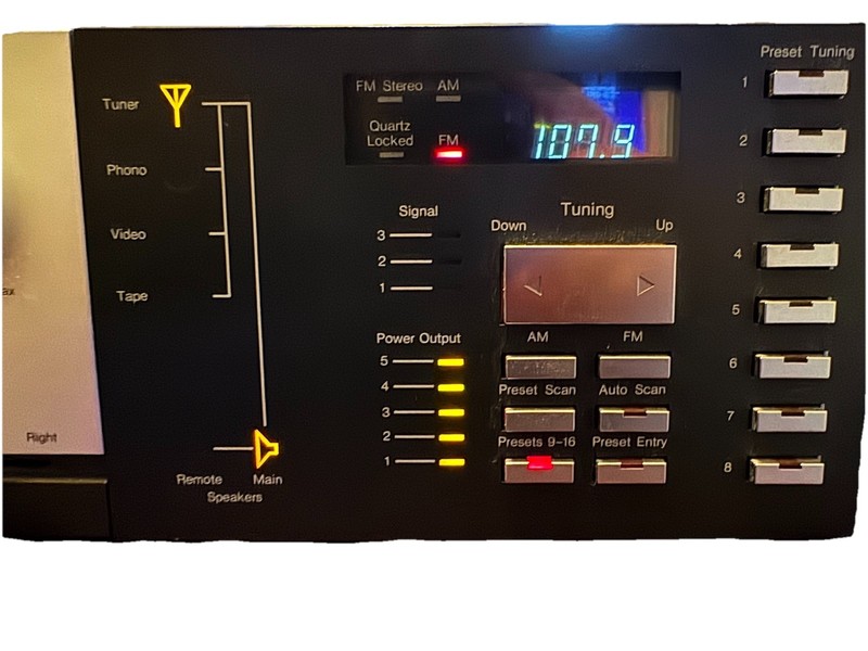mcs modular component systems stereo receiver 3224 gallery