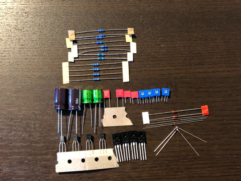Sansui F-2436-1 Driver Board Rebuild Receiver Recap Kit for 8080 9090 890 990