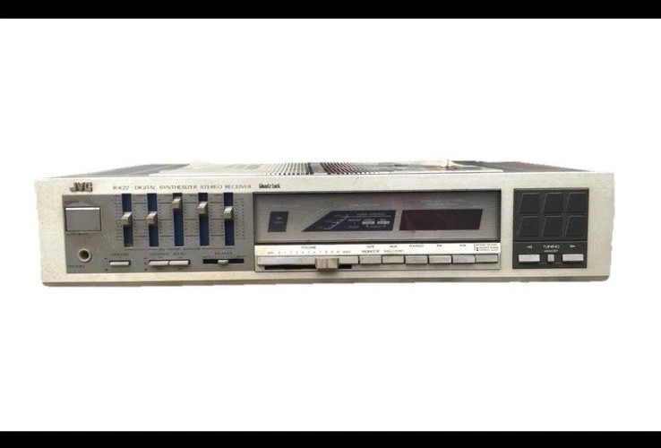 JVC R-K22L Digital Synthesizer Stereo Receiver With Graphic Equalizer UNTESTED