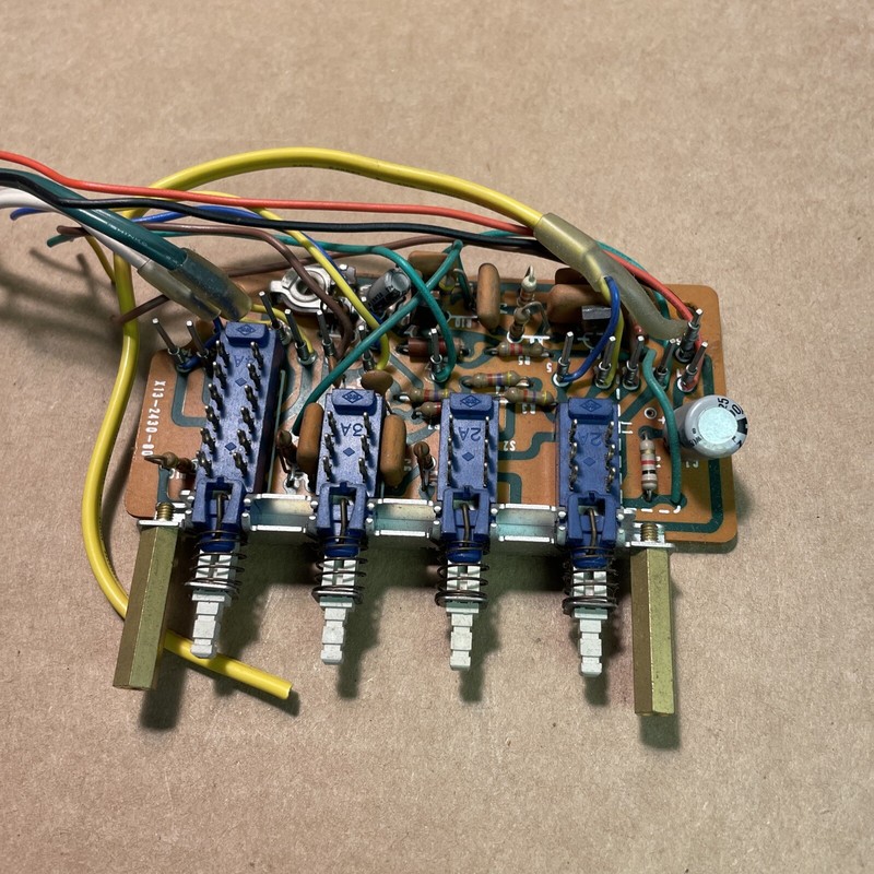 Kenwood Model Eleven: Control Board X13-2430-80 w/ Tone Loudness Mono FM/Muting gallery