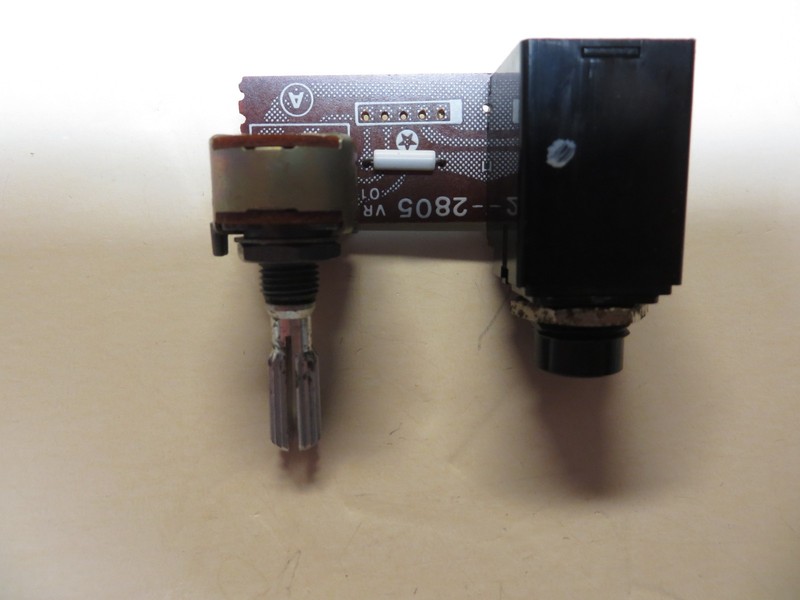 SANSUI STEREO RECEIVER G9000/G901 MIC JACK W/POT CIRCUIT BOARD PART # 2805