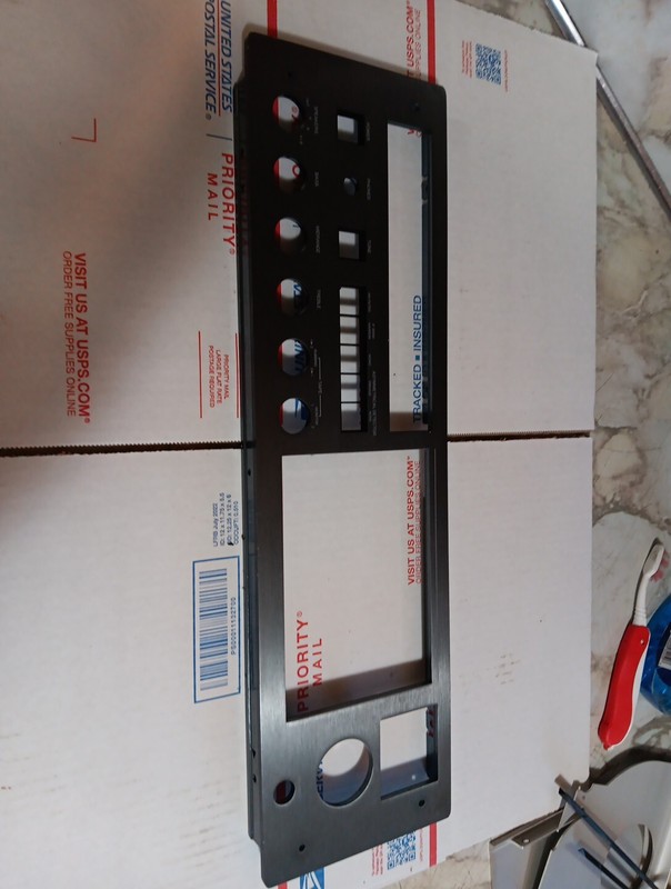 CARVER MXR-2000 magnetic field power amplifier Faceplate No Handles