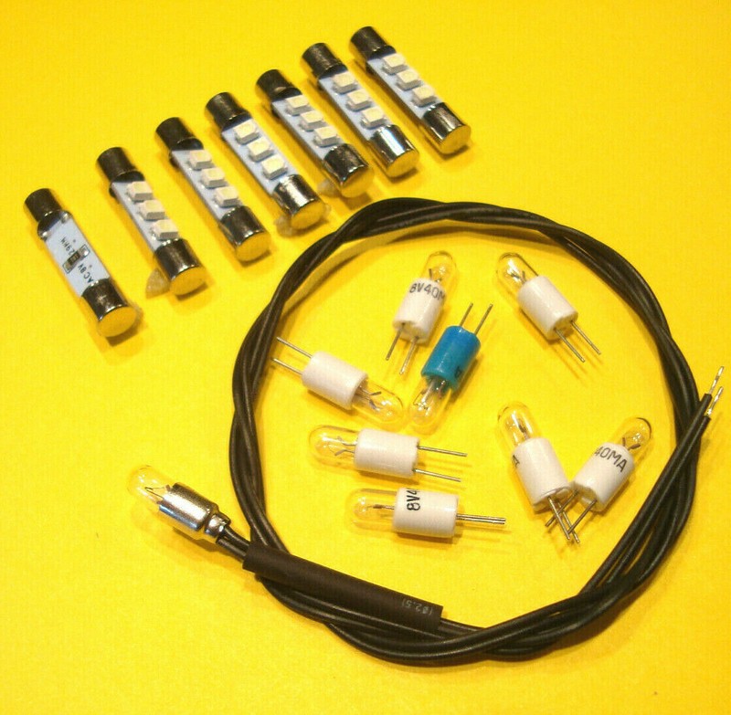 Incandescent & Bi-Pin LED Fuse Style Cool Blue Lamp Kit Marantz 2235B