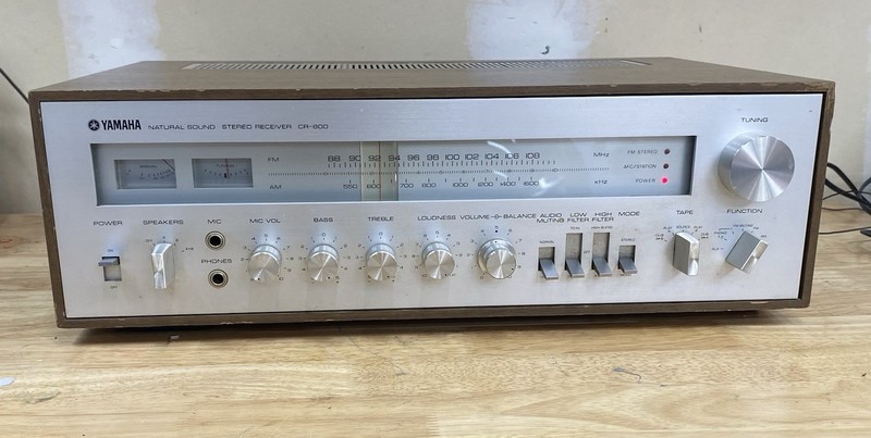 Vintage Yamaha CR-800 Natural Sound For Parts Or Repair