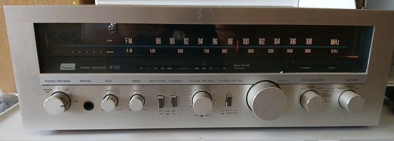 Sansui R-50 AM/FM Stereo Receiver, Excellent Condition, Tested, all works great