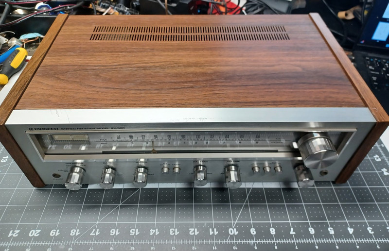 Pioneer SX-550 Stereo Receiver. SERVICED FEB 2026. LED Upgrade