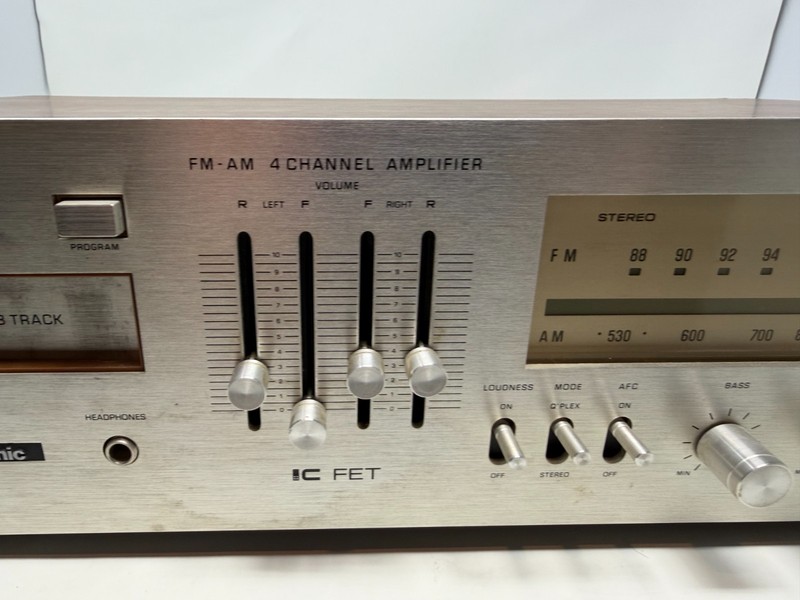 Vtg Panasonic RE-8420 4 Channel 8 Track Receiver Parts Repair Japan gallery