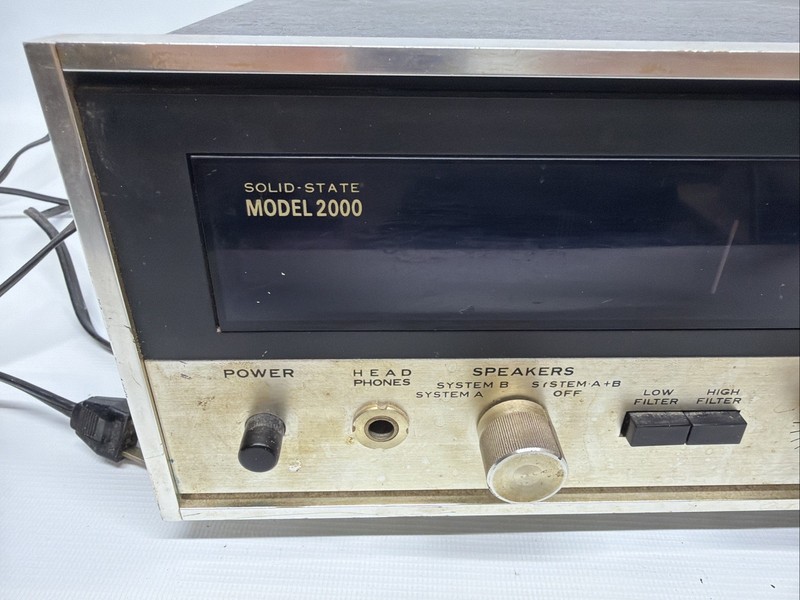 Sansui Model 2000 Stereo AM/FM MPX Tuner Amplifier Parts gallery