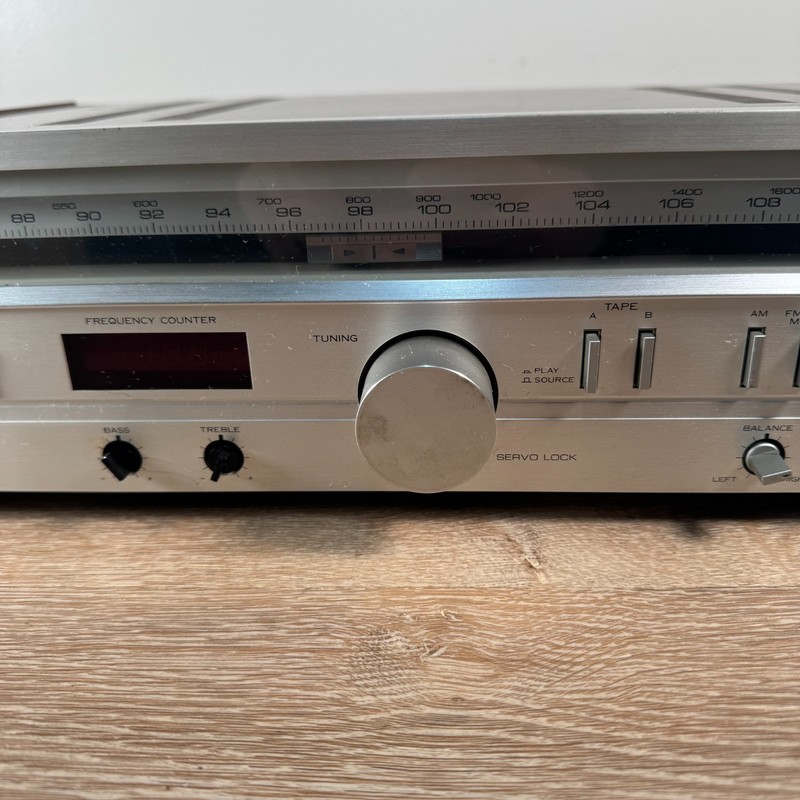 Vintage Kenwood KR-720 AM-FM Stereo Tuner Amplifier Tested - READ gallery