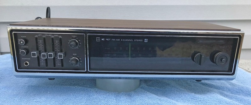 PANASONIC RE-7750 AM FM STEREO 4 CHANNEL RECEIVER VINTAGE 1970’S
