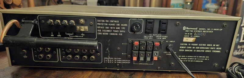 Vintage Sherwood S9600CP AM/FM Stereo Receiver gallery