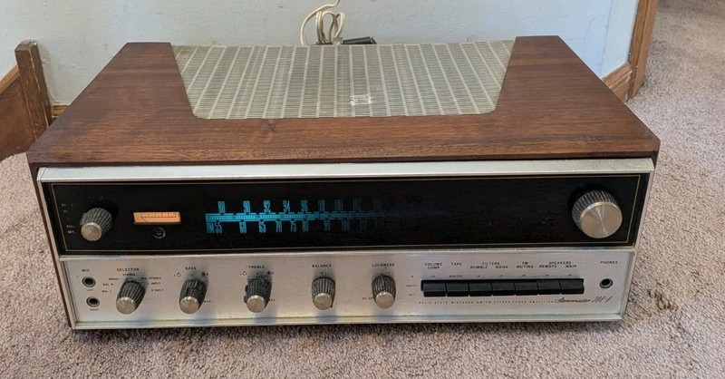 Scott Stereomaster 388-b Stereo Receiver For Parts or Repair