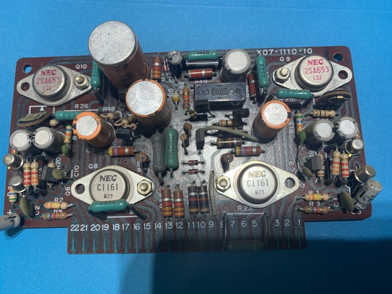 Kenwood KR-6200 Stereo Receiver – Parting Out – Main Amp Unit X07-1110-10