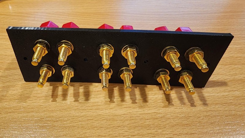 Pioneer SX-1010 Speaker Terminal Conversion (Banana Plugs) gallery
