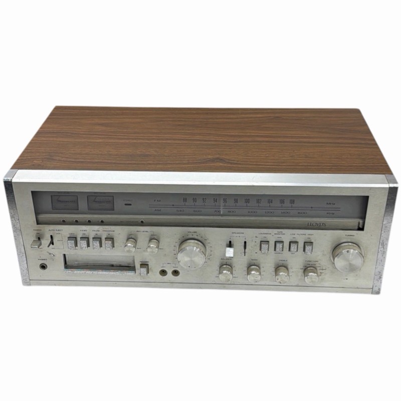 LLoyd’s Model AM/FM Stereo Receiver R 745 VTG Electronic Wood Grain Receiver