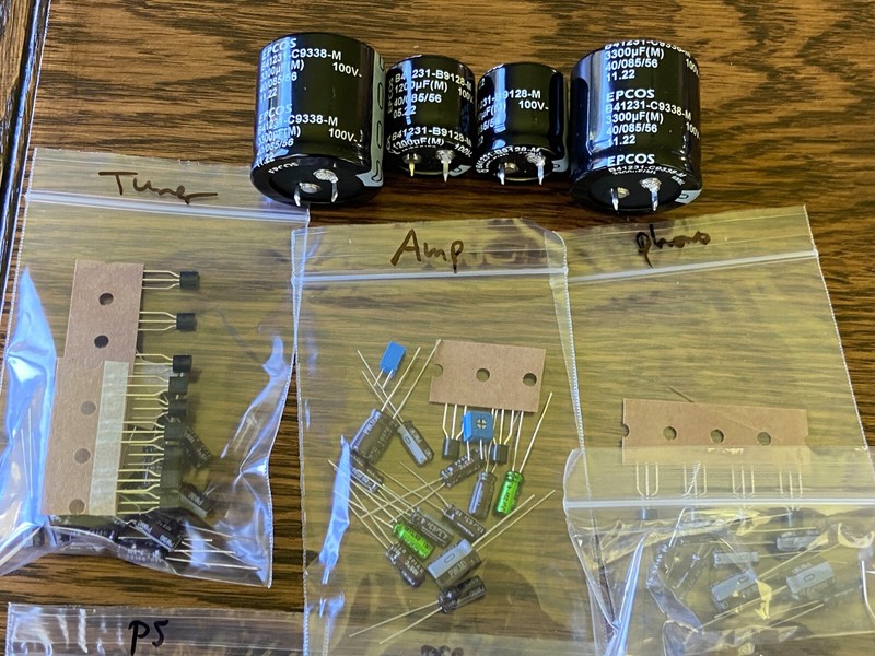 Pioneer SX-1500T Complete Rebuild Kit High-Quality Receiver Recap Transistors gallery
