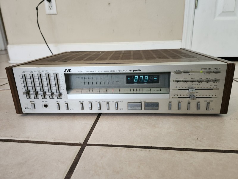 JVC R-S77 Digital Synthesizer Super-A Stereo Receiver gallery