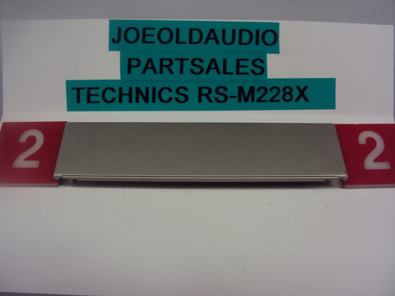 Technics RS-M228X Cassette Deck Left/Right Side Trim Plate. Parting Out RS-M228X