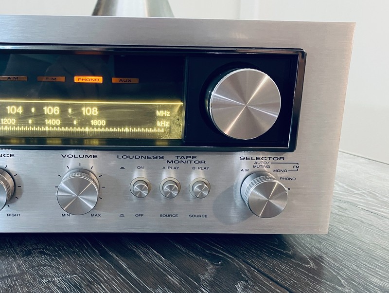 Kenwood KR5030 RECIEVER w/wood panels - Serviced/Working. New LEDs/Lamps. 60WPC gallery