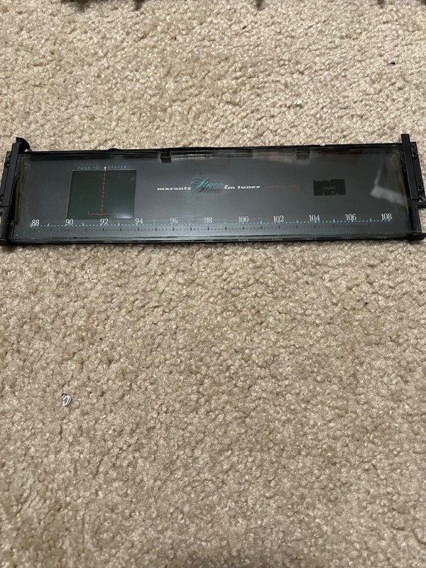 Marantz 10B Tuner Inner & Outer Glass with metal Frame gallery