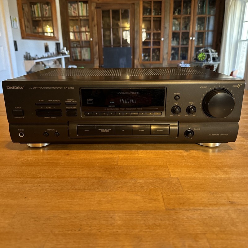 Technics SA-GX190 AV Control Stereo Receiver Tested Working