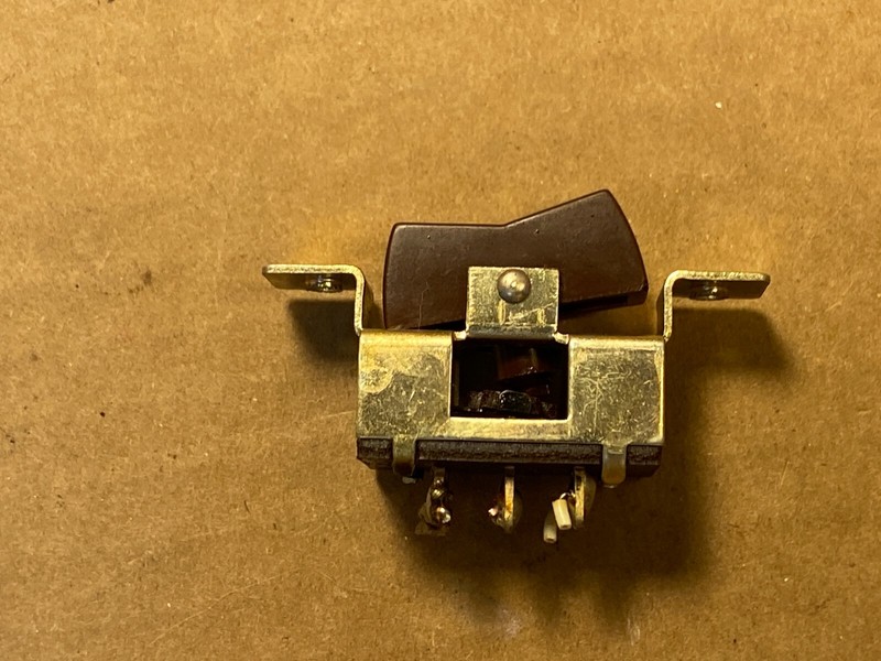 Brown Rocker Switch from Kenwood KW-50 Vintage Parts Filter Tape Monitor (Qty)