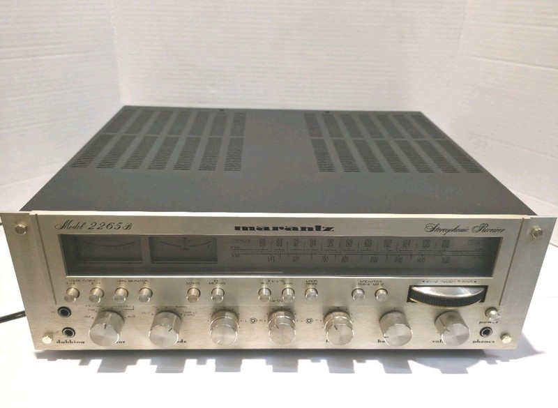 Marantz Model 2265B Vintage Stereo Receiver Silver Face Classic Audio