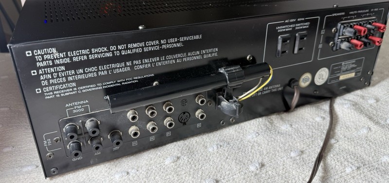 Vintage Kenwood KR-4070 Stereo Receiver FULL BLUE White LED UPGRADE. VERY NICE gallery
