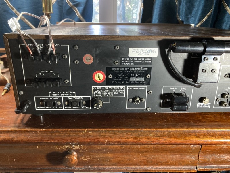 Vintage Marantz Model 2230 Stereophonic Receiver gallery
