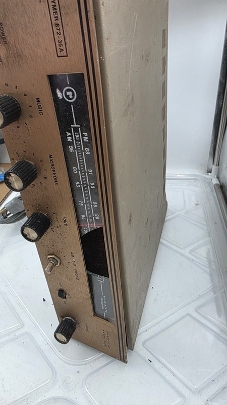 Vintage RAYMER 872-35A AM FM Phono Tuner Radio Receiver gallery