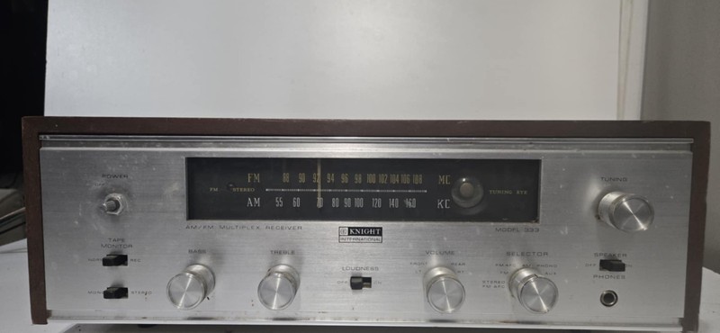 Nice Allied 333 / Pioneer SX-34 Stereo Tube Receiver Tested- Sounds Great