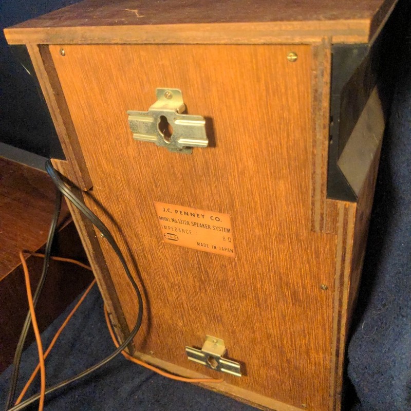 VTG JC Penney Fet 1312A AM-FM Multiplex Stereo & Speakers Vintage Set gallery