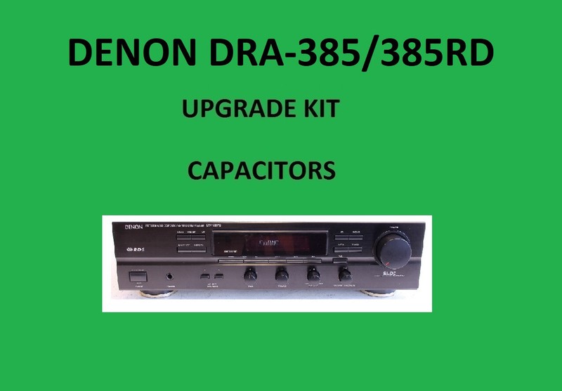 Stereo Receiver DENON DRA-385RD Repair KIT – all capacitors