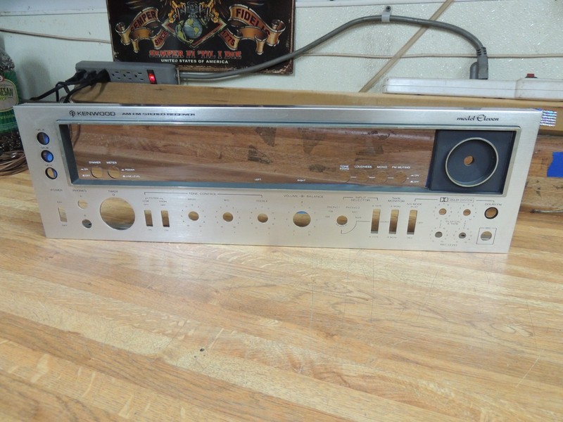Kenwood Model Eleven Front Panel Assy & Plastic Insert A20-0979-03