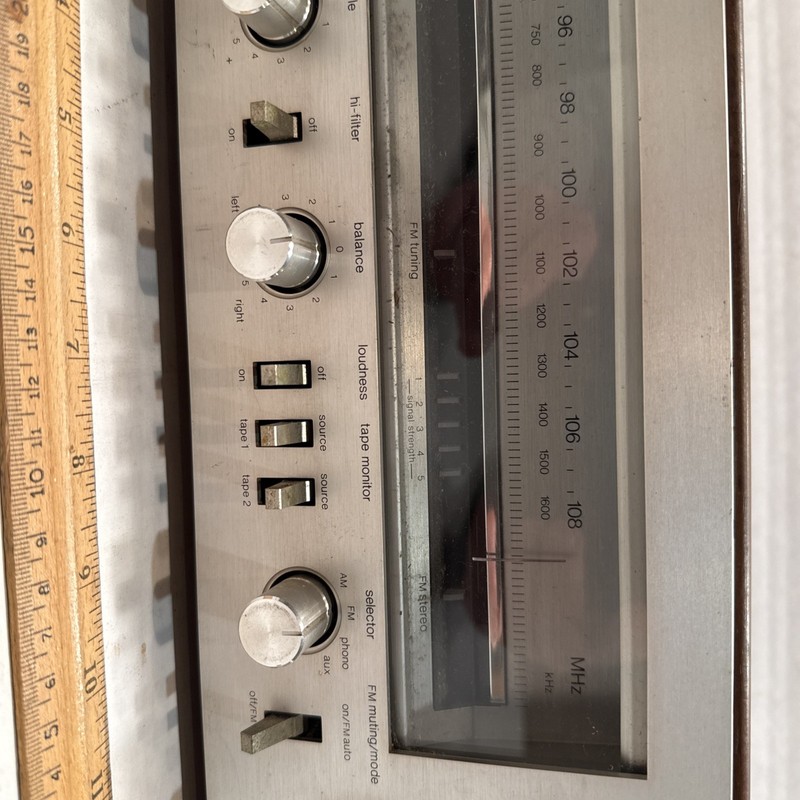 Technics SA 303 Receiver Powers On Parts Repair Vintage Stereo Receiver Fm/am gallery