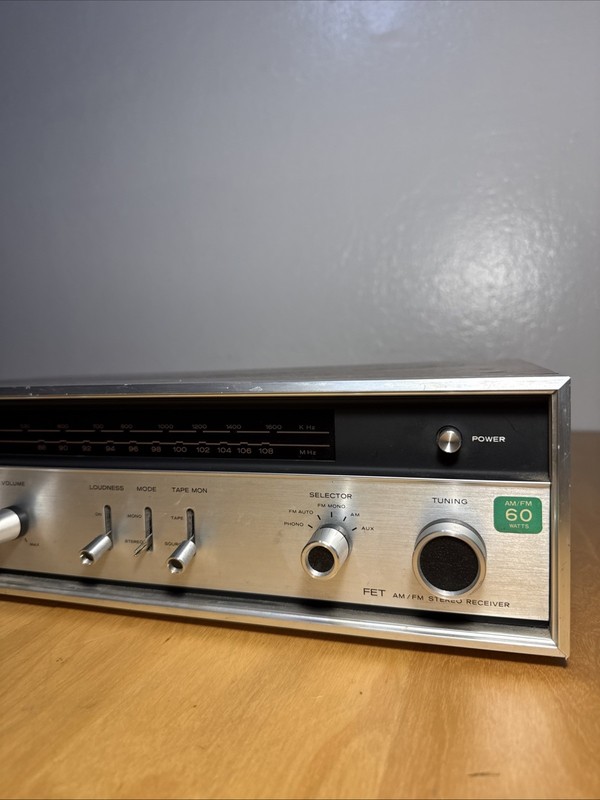 Panasonic SA-60 FM/AM Stereo Receiver Tested WORKS! gallery