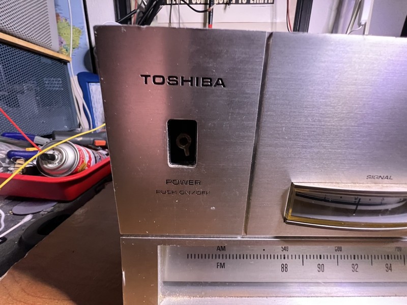 Vintage Toshiba Aurex ST-420 AM/FM Stereo Tuner - Parts or Restoration Read gallery