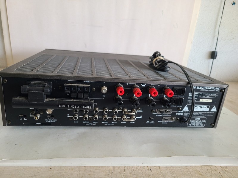 NAD 7155 AM/FM Stereo Receiver Made in Japan Vintage Untested Not Working Parts gallery