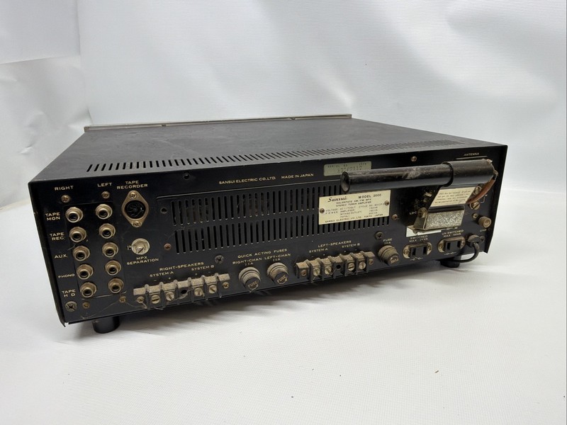 Sansui Model 2000 Stereo AM/FM MPX Tuner Amplifier Parts gallery