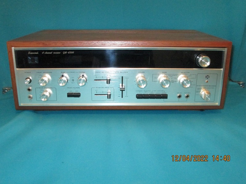 Vintage Sansui QR-4500 Four Channel Receiver (1971-72) gallery