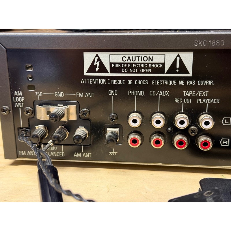 Technics SA-290 AMFM Stereo Receiver Quartz Digital Synthesizer tested works 80s gallery